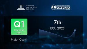 UPS en el top 10 de las mejores universidades del Ecuador según SIR 2023